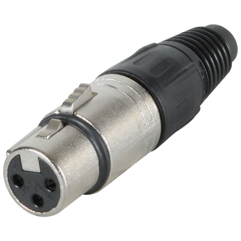 50 pieces XLR Connectors XLR DUMMY PLUG FEMALE RECEPTACLES 50 pieces XLR Connectors XLR DUMMY PLUG FEMALE RECEPTACLES